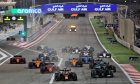 Max Verstappen (NLD) Red Bull Racing RB16B leads at the start of the race. 28.03.2021. Formula 1 World Championship, Rd 1, Bahrain Grand Prix