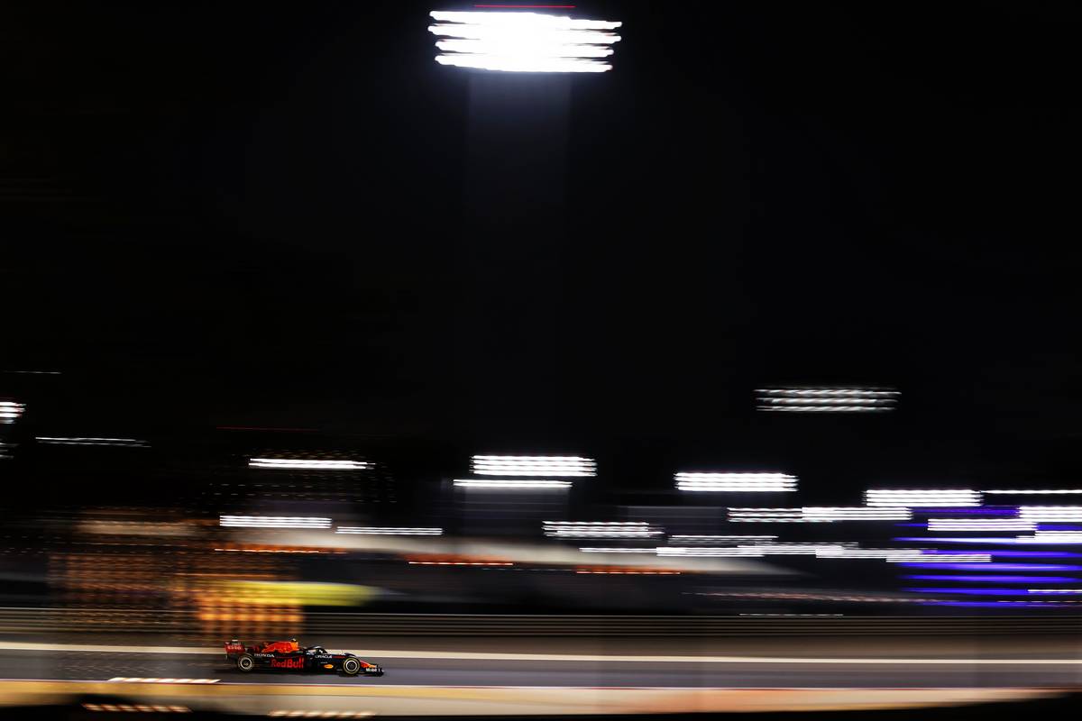 Sergio Perez (MEX) Red Bull Racing RB16B. 27.03.2021. Formula 1 World Championship, Rd 1, Bahrain Grand Prix