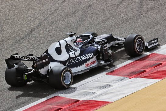 Yuki Tsunoda (JPN) AlphaTauri AT02.
13.03.2021. Formula 1 Testing, Sakhir, Bahrain, Day Two.
- www.xpbimages.com, EMail: requests@xpbimages.com © Copyright: Batchelor / XPB Images