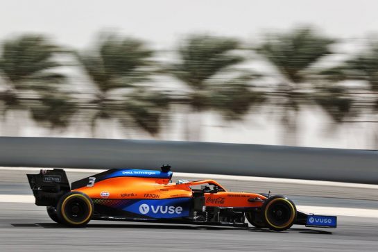 Daniel Ricciardo (AUS) McLaren MCL35M.
13.03.2021. Formula 1 Testing, Sakhir, Bahrain, Day Two.
- www.xpbimages.com, EMail: requests@xpbimages.com © Copyright: Batchelor / XPB Images