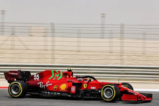 Carlos Sainz Jr (ESP) Ferrari SF-21.
13.03.2021. Formula 1 Testing, Sakhir, Bahrain, Day Two.
- www.xpbimages.com, EMail: requests@xpbimages.com © Copyright: Batchelor / XPB Images