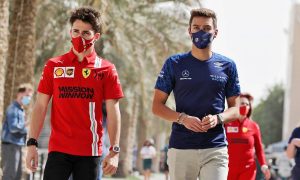 Leclerc tells Mercedes-bound Russell to 'enjoy it'