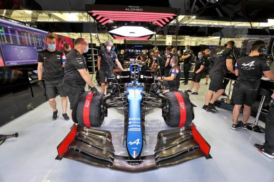 Fernando Alonso (ESP) Alpine F1 Team A521.
13.03.2021. Formula 1 Testing, Sakhir, Bahrain, Day Two.
- www.xpbimages.com, EMail: requests@xpbimages.com © Copyright: Moy / XPB Images