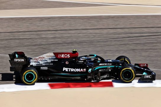 Valtteri Bottas (FIN) Mercedes AMG F1 W12.
14.03.2021. Formula 1 Testing, Sakhir, Bahrain, Day Three.
- www.xpbimages.com, EMail: requests@xpbimages.com © Copyright: Batchelor / XPB Images