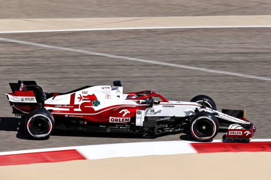 Kimi Raikkonen (FIN) Alfa Romeo Racing C41.
14.03.2021. Formula 1 Testing, Sakhir, Bahrain, Day Three.
- www.xpbimages.com, EMail: requests@xpbimages.com © Copyright: Batchelor / XPB Images