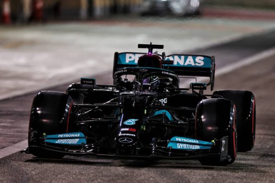 Lewis Hamilton (GBR) Mercedes AMG F1 W12.
14.03.2021. Formula 1 Testing, Sakhir, Bahrain, Day Three.
- www.xpbimages.com, EMail: requests@xpbimages.com © Copyright: Moy / XPB Images