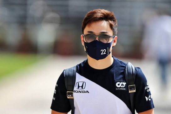 Yuki Tsunoda (JPN) AlphaTauri.
25.03.2021. Formula 1 World Championship, Rd 1, Bahrain Grand Prix, Sakhir, Bahrain, Preparation Day.
- www.xpbimages.com, EMail: requests@xpbimages.com © Copyright: Moy / XPB Images