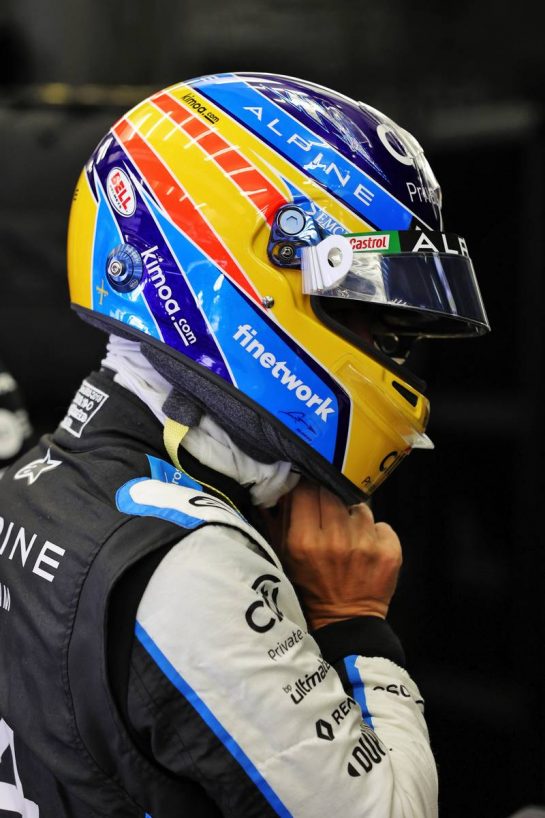 Fernando Alonso (ESP) Alpine F1 Team.
26.03.2021. Formula 1 World Championship, Rd 1, Bahrain Grand Prix, Sakhir, Bahrain, Practice Day
- www.xpbimages.com, EMail: requests@xpbimages.com © Copyright: Moy / XPB Images