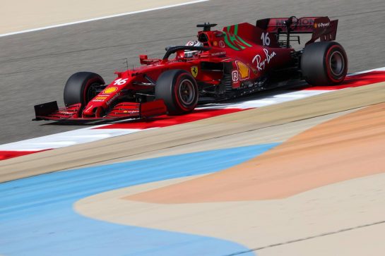 Charles Leclerc (FRA), Scuderia Ferrari 
26.03.2021. Formula 1 World Championship, Rd 1, Bahrain Grand Prix, Sakhir, Bahrain, Practice Day
- www.xpbimages.com, EMail: requests@xpbimages.com © Copyright: Charniaux / XPB Images