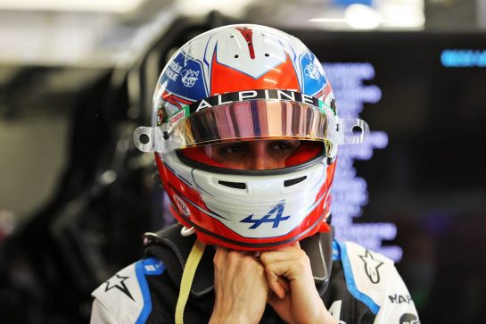 Esteban Ocon (FRA) Alpine F1 Team.
27.03.2021. Formula 1 World Championship, Rd 1, Bahrain Grand Prix, Sakhir, Bahrain, Qualifying Day.
- www.xpbimages.com, EMail: requests@xpbimages.com © Copyright: Moy / XPB Images