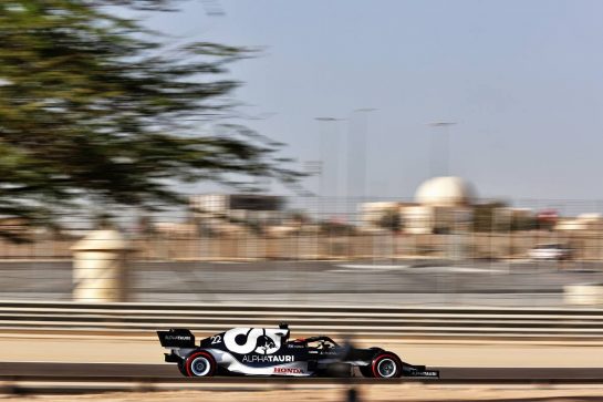 Yuki Tsunoda (JPN) AlphaTauri AT02.
27.03.2021. Formula 1 World Championship, Rd 1, Bahrain Grand Prix, Sakhir, Bahrain, Qualifying Day.
- www.xpbimages.com, EMail: requests@xpbimages.com © Copyright: Charniaux / XPB Images