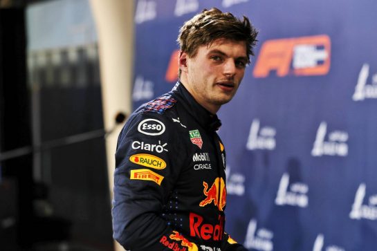 Max Verstappen (NLD) Red Bull Racing in qualifying parc ferme.
27.03.2021. Formula 1 World Championship, Rd 1, Bahrain Grand Prix, Sakhir, Bahrain, Qualifying Day.
- www.xpbimages.com, EMail: requests@xpbimages.com © Copyright: Batchelor / XPB Images