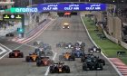 Max Verstappen (NLD) Red Bull Racing RB16B leads at the start of the race. 28.03.2021. Formula 1 World Championship, Rd 1, Bahrain Grand Prix