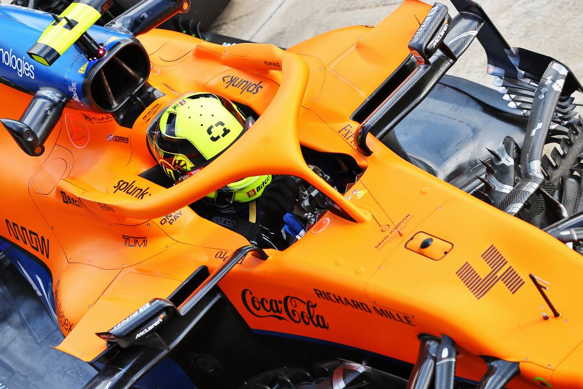 Lando Norris (GBR) McLaren MCL35M. 16.04.2021. Formula 1 World Championship, Rd 2, Emilia Romagna Grand Prix, Imola