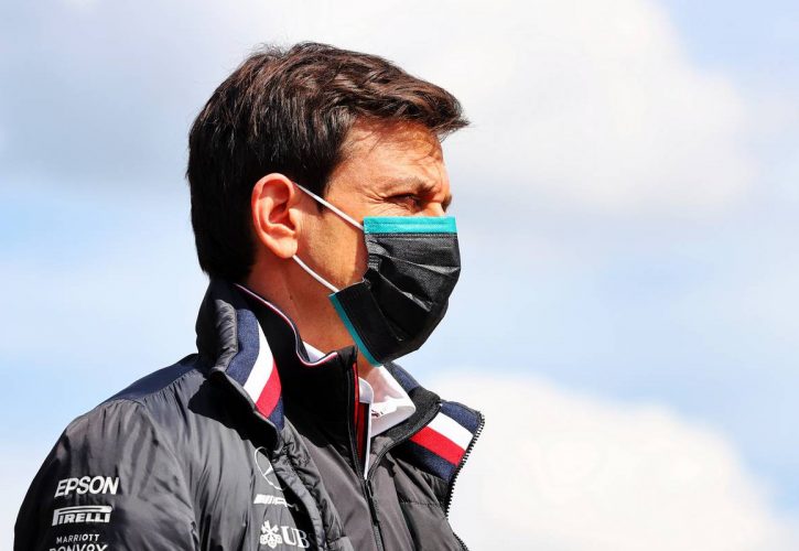 Toto Wolff (GER) Mercedes AMG F1 Shareholder and Executive Director. 16.04.2021. Formula 1 World Championship, Rd 2, Emilia Romagna Grand Prix, Imola