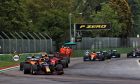 Max Verstappen (NLD) Red Bull Racing RB16B leads at the restart. 18.04.2021. Formula 1 World Championship, Rd 2, Emilia Romagna Grand Prix, Imola
