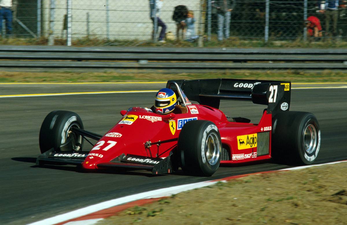 Michele Alboreto Ferrari s last Italian winner