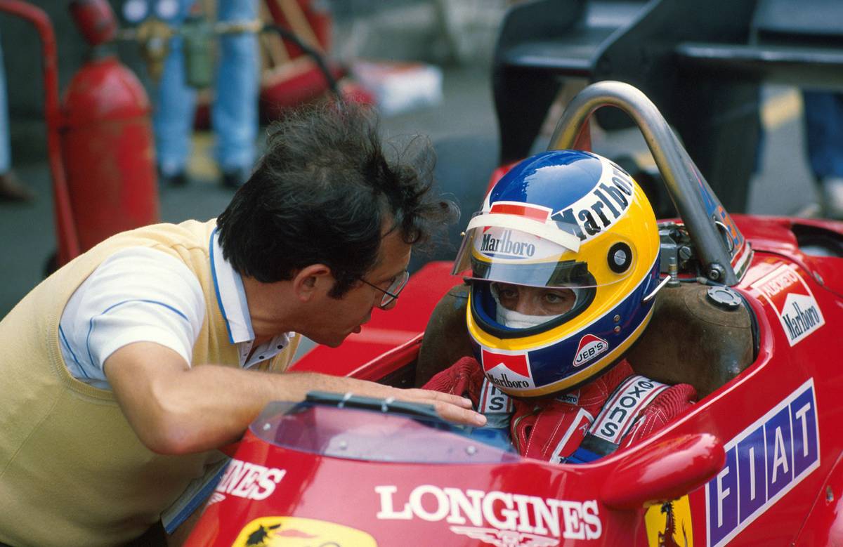 Michele Alboreto Ferrari s last Italian winner