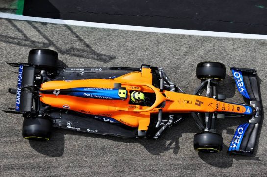 Lando Norris (GBR) McLaren MCL35M.
17.04.2021. Formula 1 World Championship, Rd 2, Emilia Romagna Grand Prix, Imola, Italy, Qualifying Day.
- www.xpbimages.com, EMail: requests@xpbimages.com © Copyright: Batchelor / XPB Images