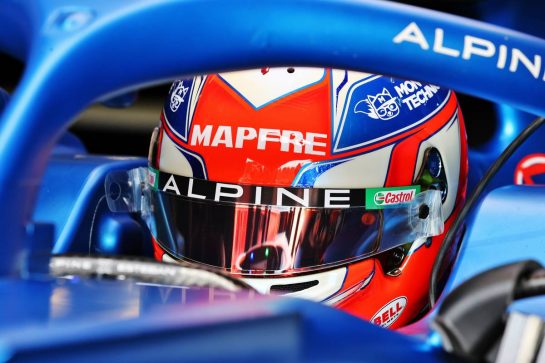Esteban Ocon (FRA) Alpine F1 Team A521.
17.04.2021. Formula 1 World Championship, Rd 2, Emilia Romagna Grand Prix, Imola, Italy, Qualifying Day.
- www.xpbimages.com, EMail: requests@xpbimages.com © Copyright: Moy / XPB Images