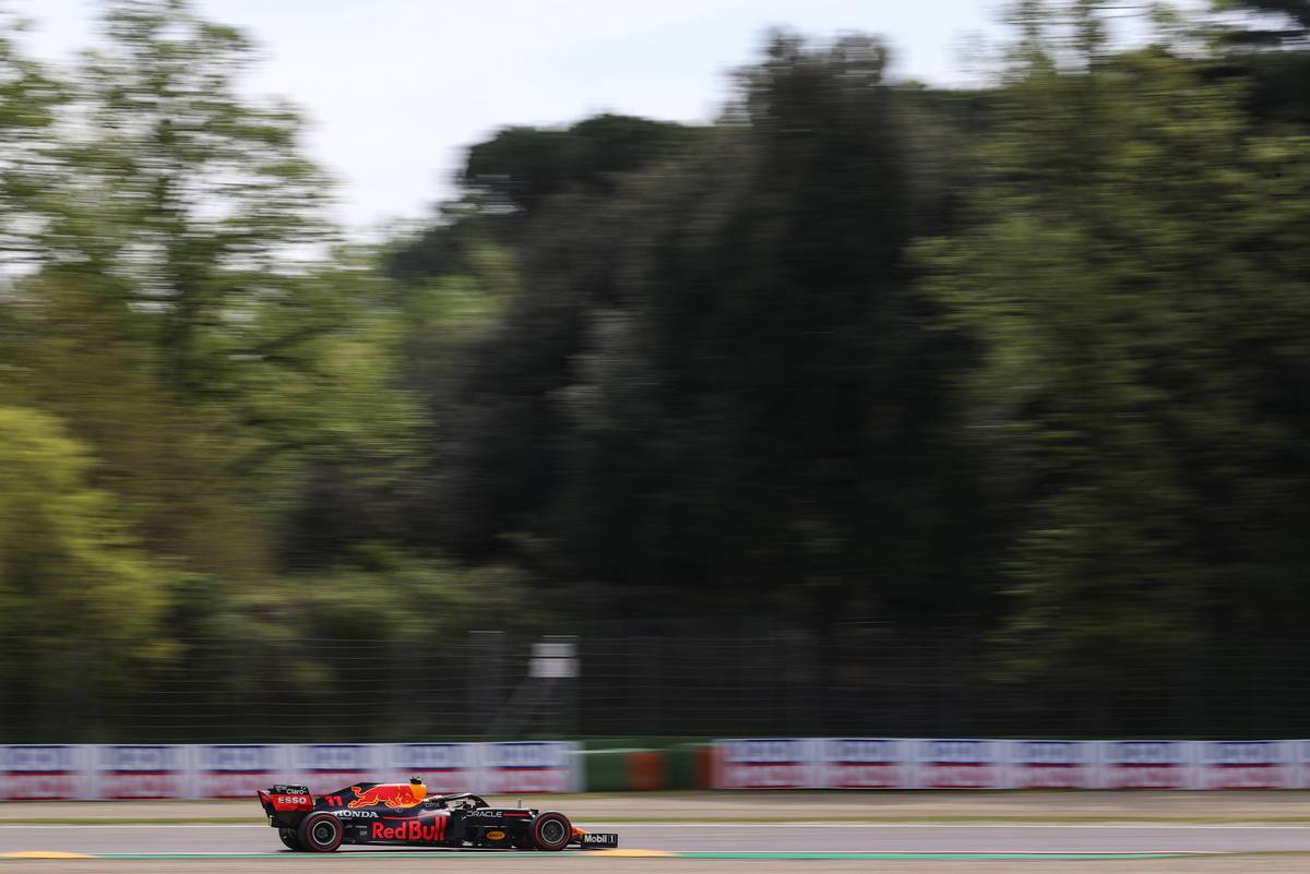 Sergio Perez (MEX), Red Bull Racing  17.04.2021. Formula 1 World Championship, Rd 2, Emilia Romagna Grand Prix, Imola