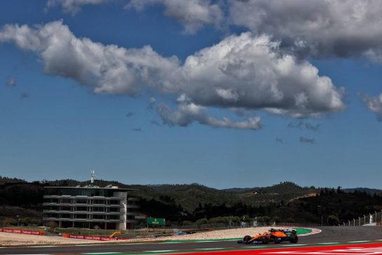 Daniel Ricciardo (AUS) McLaren MCL35M.
30.04.2021. Formula 1 World Championship, Rd 3, Portuguese Grand Prix, Portimao, Portugal, Practice Day.
- www.xpbimages.com, EMail: requests@xpbimages.com © Copyright: Batchelor / XPB Images