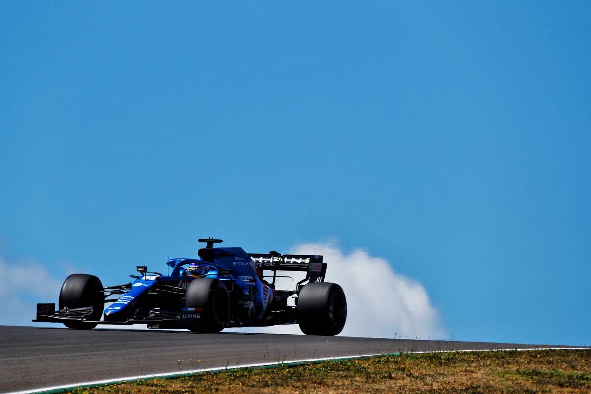 Fernando Alonso (ESP) Alpine F1 Team A521. 30.04.2021. Formula 1 World Championship, Rd 3, Portuguese Grand Prix, Portimao