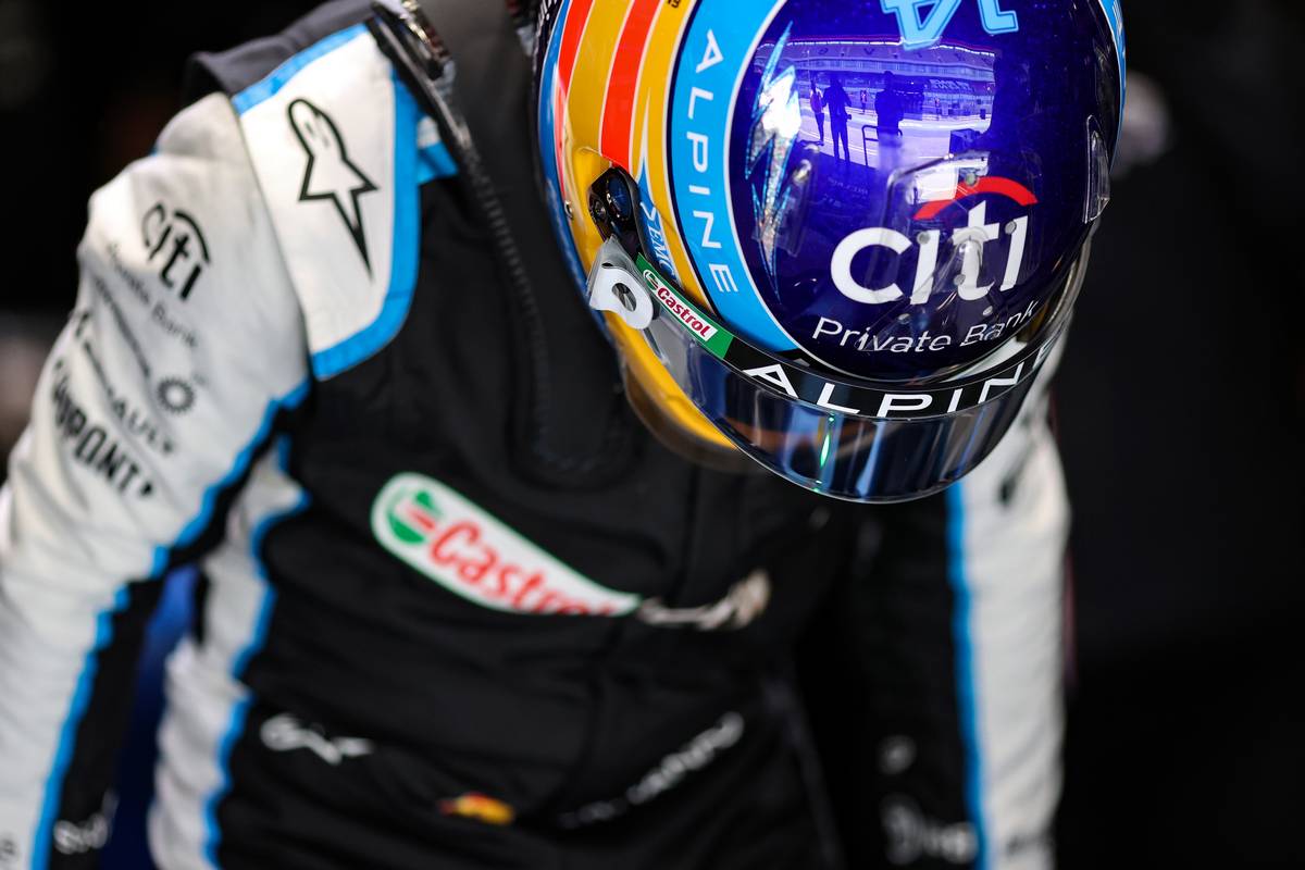 Fernando Alonso (ESP) Alpine F1 Team A521. 30.04.2021. Formula 1 World Championship, Rd 3, Portuguese Grand Prix, Portimao