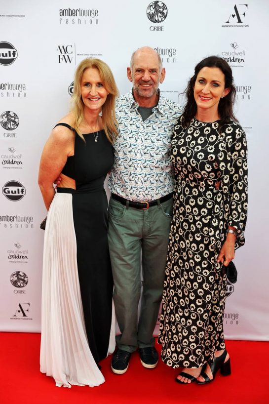 (L to R): Sonia Irvine (GBR) with Adrian Newey (GBR) Red Bull Racing Chief Technical Officer and his wife Amanda Newey (GBR) at the Amber Lounge Fashion Show.
21.05.2021. Formula 1 World Championship, Rd 5, Monaco Grand Prix, Monte Carlo, Monaco, Friday.
- www.xpbimages.com, EMail: requests@xpbimages.com © Copyright: Batchelor / XPB Images