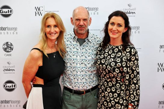 (L to R): Sonia Irvine (GBR) with Adrian Newey (GBR) Red Bull Racing Chief Technical Officer and his wife Amanda Newey (GBR) at the Amber Lounge Fashion Show.
21.05.2021. Formula 1 World Championship, Rd 5, Monaco Grand Prix, Monte Carlo, Monaco, Friday.
- www.xpbimages.com, EMail: requests@xpbimages.com © Copyright: Batchelor / XPB Images