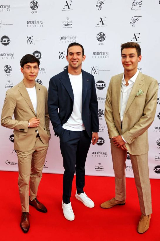 (L to R): Jack Aitken (GBR) / (KOR) Williams Racing Reserve Driver; Nicholas Latifi (CDN) Williams Racing; and George Russell (GBR) Williams Racing, at the Amber Lounge Fashion Show.
21.05.2021. Formula 1 World Championship, Rd 5, Monaco Grand Prix, Monte Carlo, Monaco, Friday.
- www.xpbimages.com, EMail: requests@xpbimages.com © Copyright: Batchelor / XPB Images