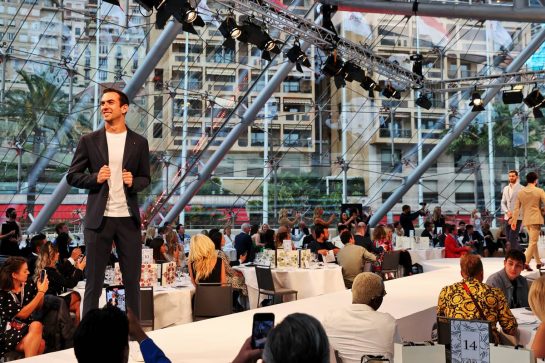 Nicholas Latifi (CDN) Williams Racing at the Amber Lounge Fashion Show.
21.05.2021. Formula 1 World Championship, Rd 5, Monaco Grand Prix, Monte Carlo, Monaco, Friday.
- www.xpbimages.com, EMail: requests@xpbimages.com © Copyright: Batchelor / XPB Images