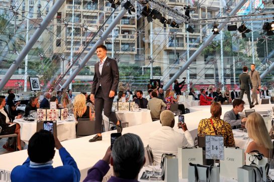 Mitch Evans (NZL) Formula E Driver at the Amber Lounge Fashion Show.
21.05.2021. Formula 1 World Championship, Rd 5, Monaco Grand Prix, Monte Carlo, Monaco, Friday.
- www.xpbimages.com, EMail: requests@xpbimages.com © Copyright: Batchelor / XPB Images