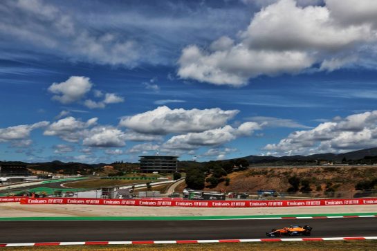 Lando Norris (GBR) McLaren MCL35M.
01.05.2021. Formula 1 World Championship, Rd 3, Portuguese Grand Prix, Portimao, Portugal, Qualifying Day.
- www.xpbimages.com, EMail: requests@xpbimages.com © Copyright: Batchelor / XPB Images
