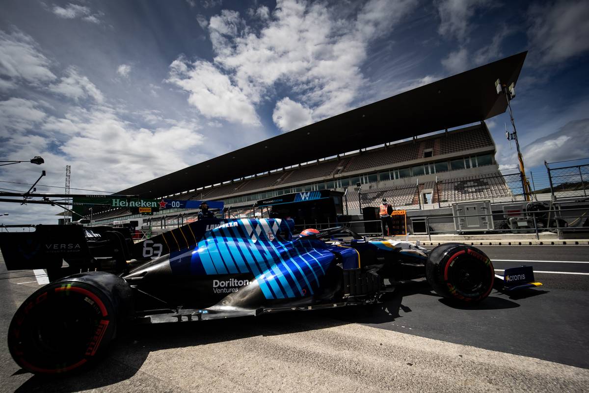 George Russell (GBR) Williams Racing FW43B. 01.05.2021. Formula 1 World Championship, Rd 3, Portuguese Grand Prix, Portimao