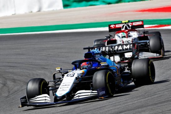 George Russell (GBR) Williams Racing FW43B.
02.05.2021. Formula 1 World Championship, Rd 3, Portuguese Grand Prix, Portimao, Portugal, Race Day.
- www.xpbimages.com, EMail: requests@xpbimages.com © Copyright: Staley / XPB Images
