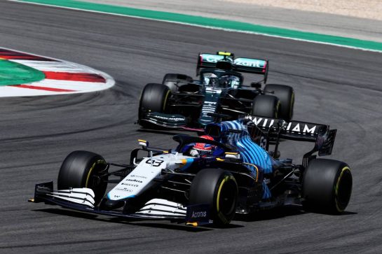 George Russell (GBR) Williams Racing FW43B.
02.05.2021. Formula 1 World Championship, Rd 3, Portuguese Grand Prix, Portimao, Portugal, Race Day.
- www.xpbimages.com, EMail: requests@xpbimages.com © Copyright: Batchelor / XPB Images