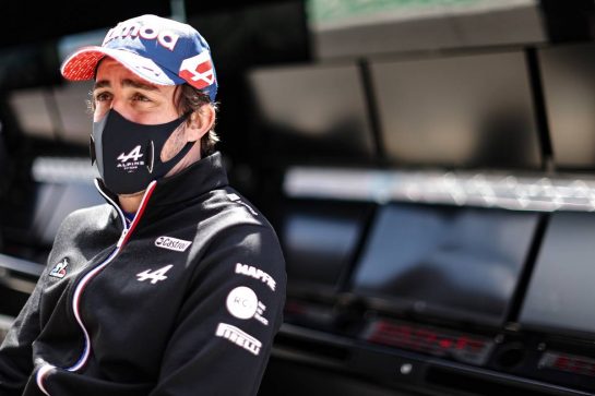 Fernando Alonso (ESP) Alpine F1 Team.
02.05.2021. Formula 1 World Championship, Rd 3, Portuguese Grand Prix, Portimao, Portugal, Race Day.
- www.xpbimages.com, EMail: requests@xpbimages.com © Copyright: Charniaux / XPB Images