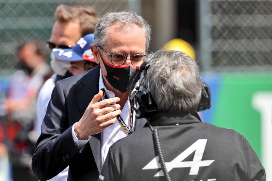 Stefano Domenicali (ITA) Formula One President and CEO on the grid.
02.05.2021. Formula 1 World Championship, Rd 3, Portuguese Grand Prix, Portimao, Portugal, Race Day.
- www.xpbimages.com, EMail: requests@xpbimages.com © Copyright: Batchelor / XPB Images