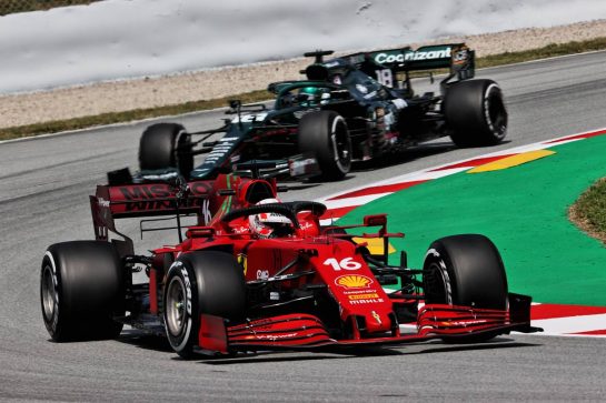 Charles Leclerc (MON) Ferrari SF-21.
07.05.2021 Formula 1 World Championship, Rd 4, Spanish Grand Prix, Barcelona, Spain, Practice Day.
- www.xpbimages.com, EMail: requests@xpbimages.com © Copyright: Batchelor / XPB Images
