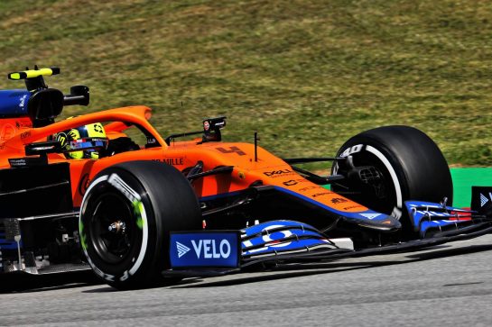 Lando Norris (GBR) McLaren MCL35M.
07.05.2021 Formula 1 World Championship, Rd 4, Spanish Grand Prix, Barcelona, Spain, Practice Day.
- www.xpbimages.com, EMail: requests@xpbimages.com © Copyright: Batchelor / XPB Images