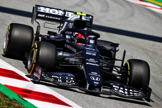 Pierre Gasly (FRA) AlphaTauri AT02.
08.05.2021. Formula 1 World Championship, Rd 4, Spanish Grand Prix, Barcelona, Spain, Qualifying Day.
- www.xpbimages.com, EMail: requests@xpbimages.com © Copyright: Moy / XPB Images