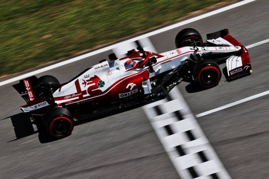 Kimi Raikkonen (FIN) Alfa Romeo Racing C41.
08.05.2021. Formula 1 World Championship, Rd 4, Spanish Grand Prix, Barcelona, Spain, Qualifying Day.
- www.xpbimages.com, EMail: requests@xpbimages.com © Copyright: Batchelor / XPB Images