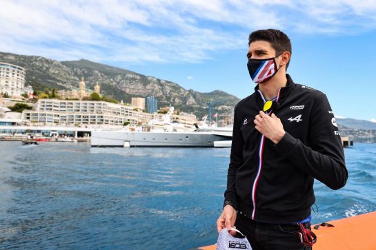 Esteban Ocon (FRA) Alpine F1 Team.
19.05.2021. Formula 1 World Championship, Rd 5, Monaco Grand Prix, Monte Carlo, Monaco, Preparation Day.
- www.xpbimages.com, EMail: requests@xpbimages.com © Copyright: Charniaux / XPB Images