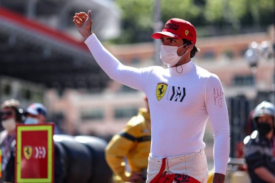Carlos Sainz Jr (ESP) Ferrari.
20.05.2021. Formula 1 World Championship, Rd 5, Monaco Grand Prix, Monte Carlo, Monaco, Practice Day.
- www.xpbimages.com, EMail: requests@xpbimages.com © Copyright: Charniaux / XPB Images