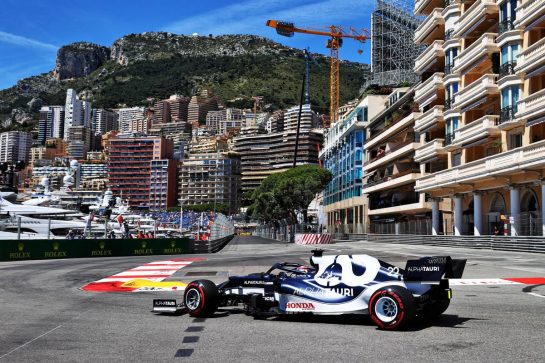 Yuki Tsunoda (JPN) AlphaTauri AT02.
20.05.2021. Formula 1 World Championship, Rd 5, Monaco Grand Prix, Monte Carlo, Monaco, Practice Day.
- www.xpbimages.com, EMail: requests@xpbimages.com © Copyright: Moy / XPB Images