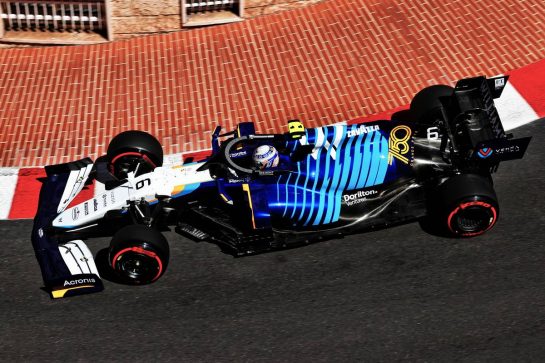 Nicholas Latifi (CDN) Williams Racing FW43B.
20.05.2021. Formula 1 World Championship, Rd 5, Monaco Grand Prix, Monte Carlo, Monaco, Practice Day.
- www.xpbimages.com, EMail: requests@xpbimages.com © Copyright: Batchelor / XPB Images