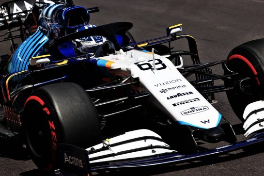 George Russell (GBR) Williams Racing FW43B.
20.05.2021. Formula 1 World Championship, Rd 5, Monaco Grand Prix, Monte Carlo, Monaco, Practice Day.
- www.xpbimages.com, EMail: requests@xpbimages.com © Copyright: Batchelor / XPB Images