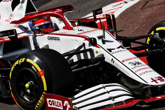Kimi Raikkonen (FIN) Alfa Romeo Racing C41.
20.05.2021. Formula 1 World Championship, Rd 5, Monaco Grand Prix, Monte Carlo, Monaco, Practice Day.
- www.xpbimages.com, EMail: requests@xpbimages.com © Copyright: Batchelor / XPB Images