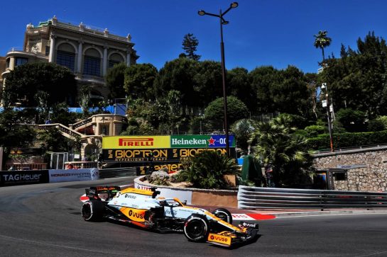 Daniel Ricciardo (AUS) McLaren MCL35M.
20.05.2021. Formula 1 World Championship, Rd 5, Monaco Grand Prix, Monte Carlo, Monaco, Practice Day.
- www.xpbimages.com, EMail: requests@xpbimages.com © Copyright: Batchelor / XPB Images
